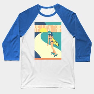 Yellow Trip Baseball T-Shirt